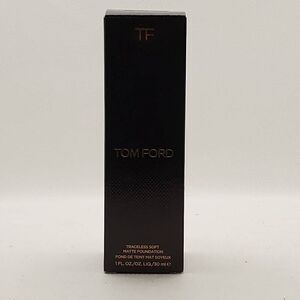Tom Ford Traceless Soft Matte Foundation #13 Espresso Brown Makeup Travel 1oz